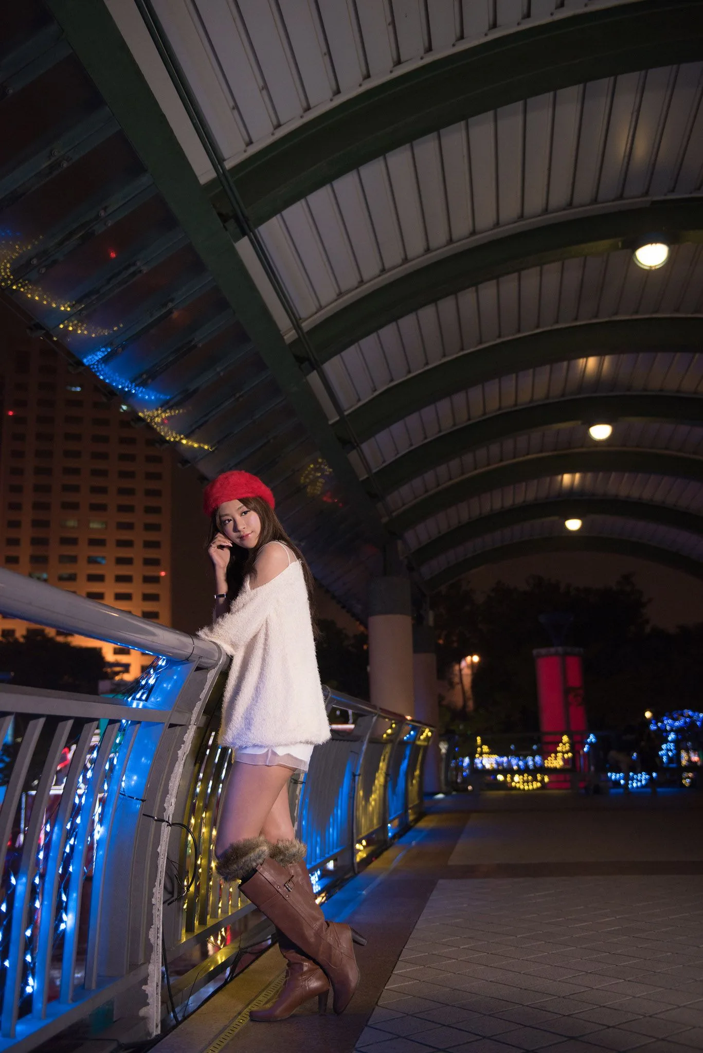 [Tập đặc biệt Beautyleg] Người mẫu chân dài Đài Loan MISO Xia Qing - Buổi chụp ảnh ngoài trời Giáng sinh - 54