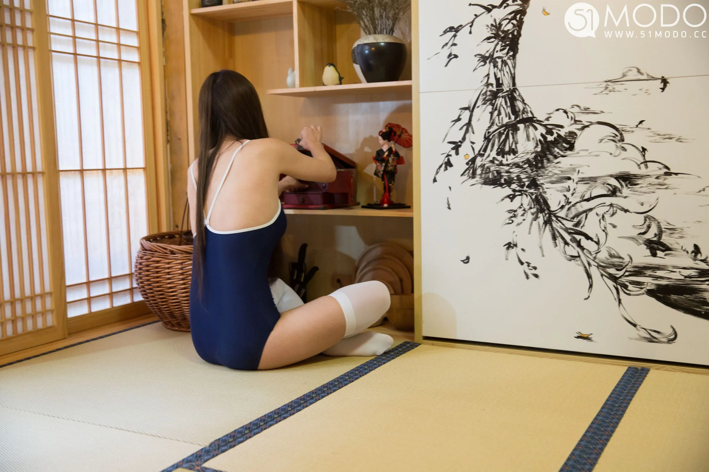 [Tạp chí 51MODO] Tập 008 Cô gái ngọt ngào và dễ thương trong bộ đồng phục thể dục dụng cụ - 6