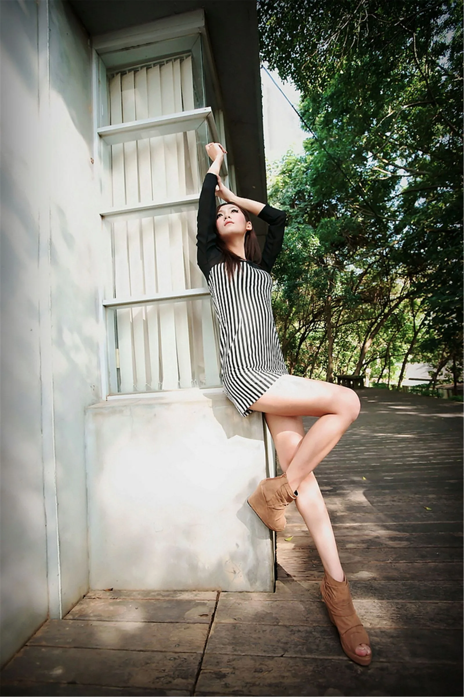 [Buổi chụp ảnh ngoài trời của Beautyleg] Winnie Xiaoxue - Hình ảnh chụp ngoài trời theo phong cách thẩm mỹ độ phân giải cực cao - 1